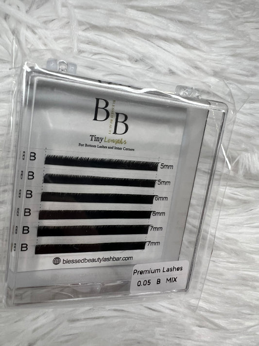 Tiny Lengths Lash Extensions (For bottom lashes and inner corners)