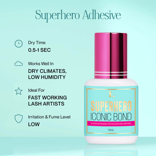LBLA Superhero Iconic Bond - Fast Lash Extension Adhesive / Lash Glue