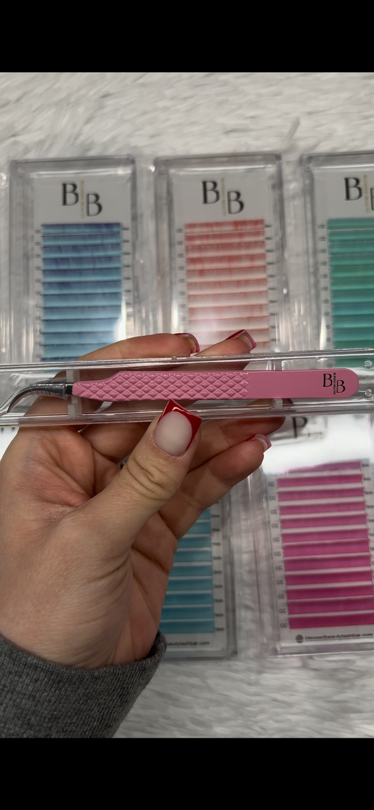 Curved Lash Extension Tweezers