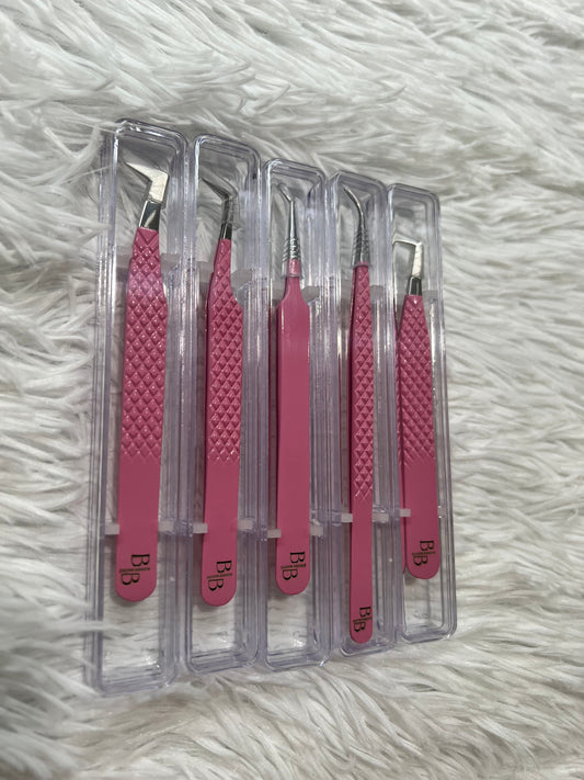 Entire Barbie Pink Fiber Tip Lash Collection