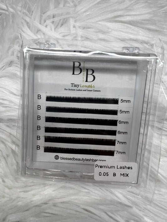Tiny Lengths Lash Extensions (For bottom lashes and inner corners)