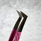 Volume Boot Tweezer Fiber Tip -Barbie Pink
