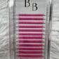 Neon Pink Lash Extensions